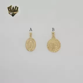 (1-2379-1) Gold Laminate - Religious Medal Pendants - BGF