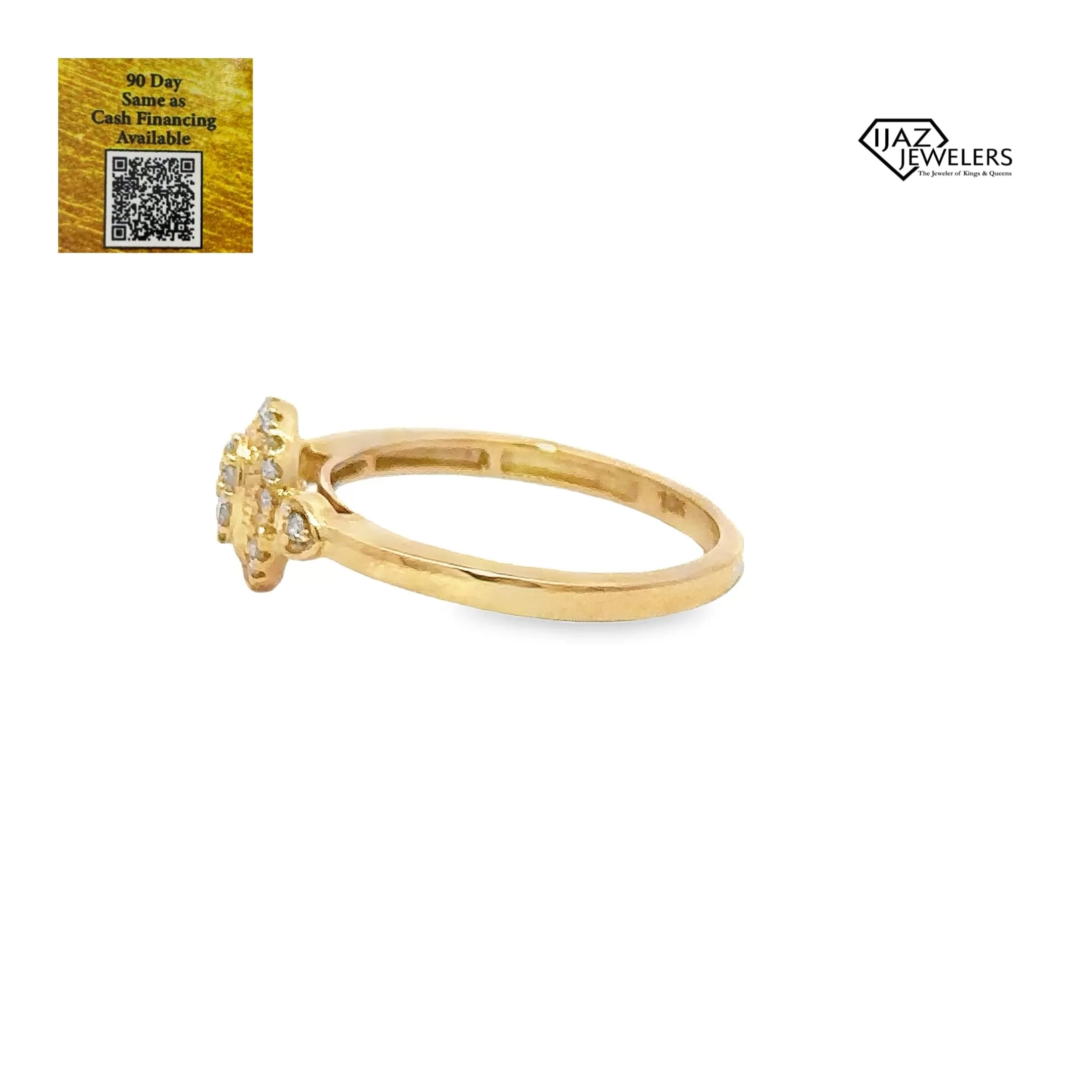 10K Gold 0.16 CTW Diamond Ring