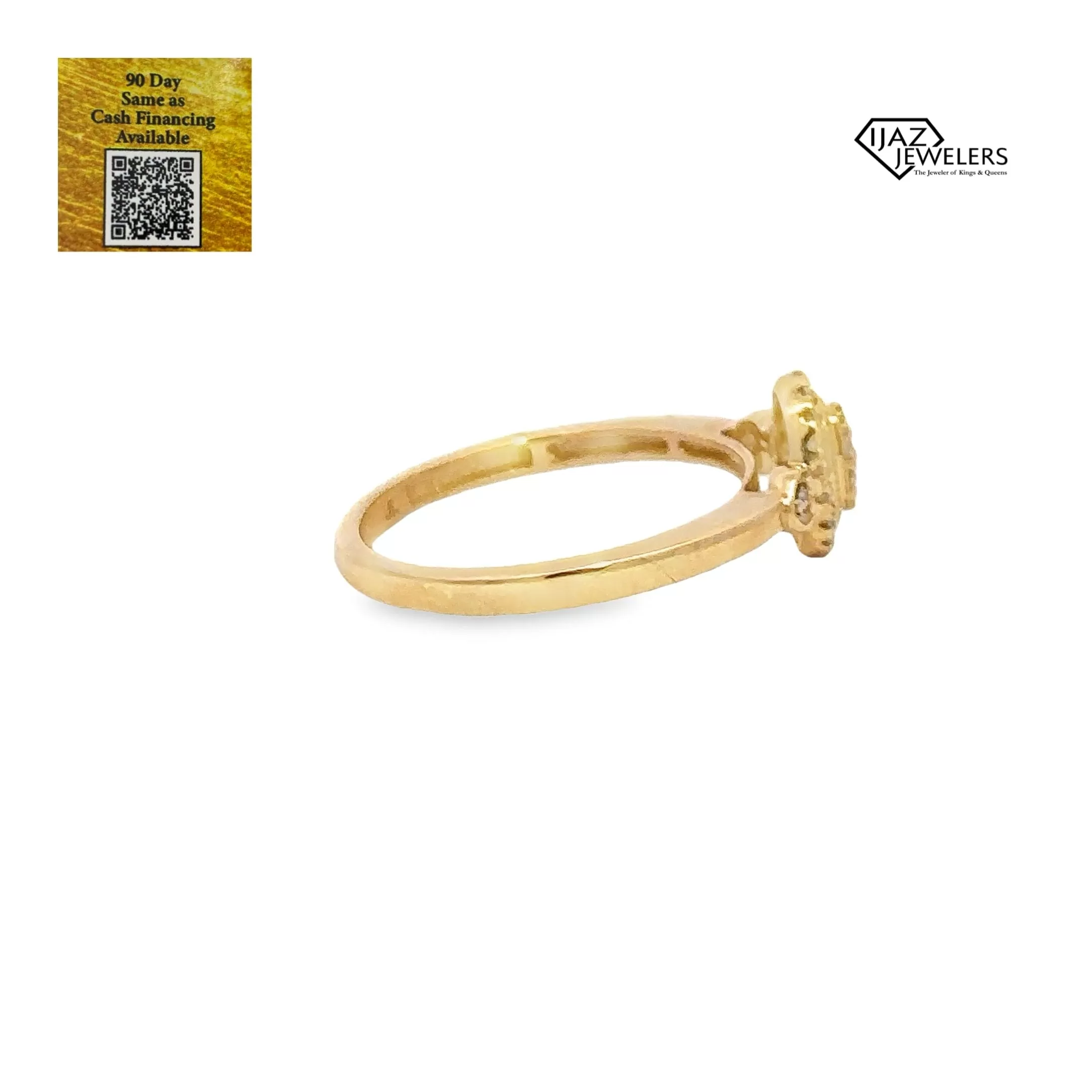 10K Gold 0.16 CTW Diamond Ring