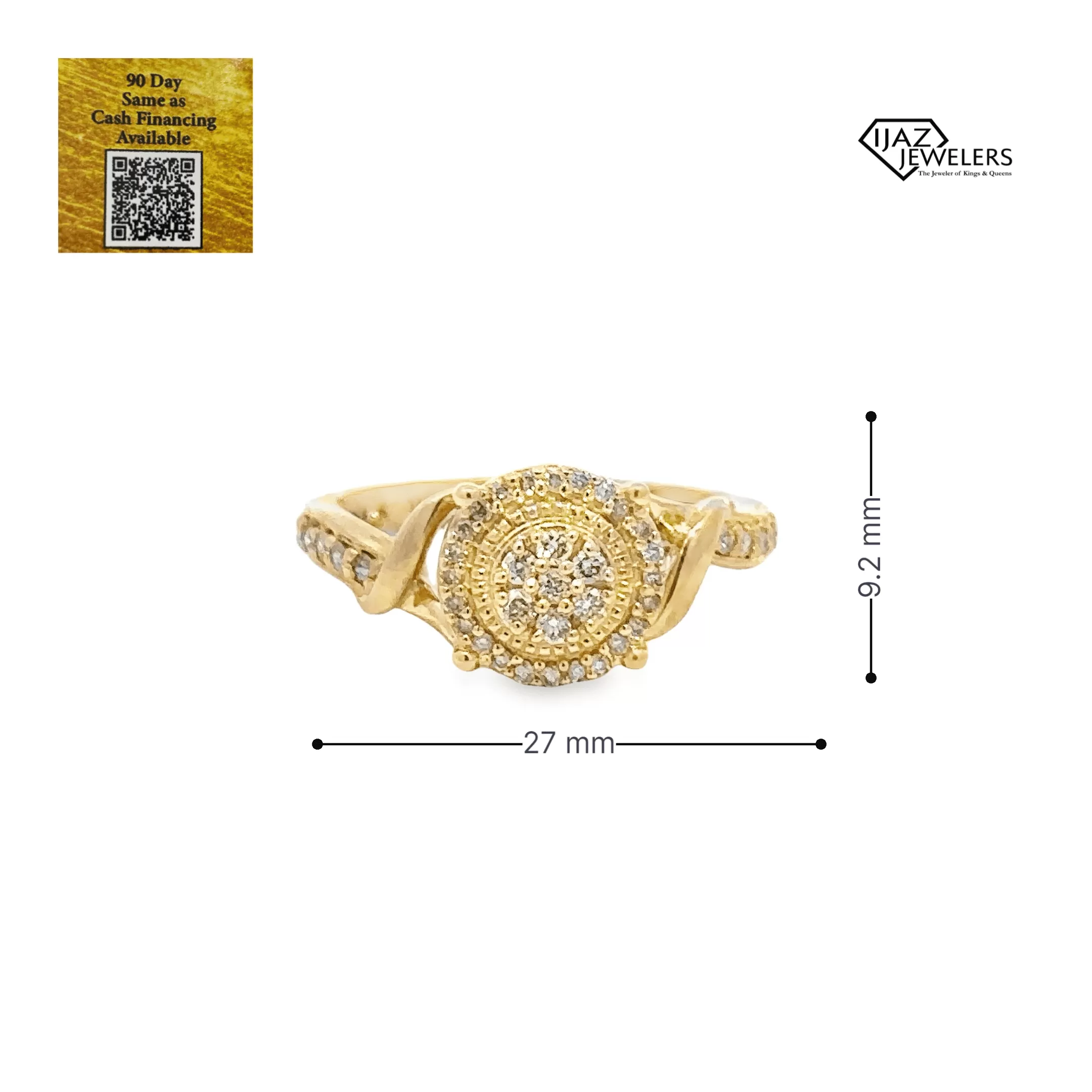 10K Gold 0.30 CTW Diamond Ring