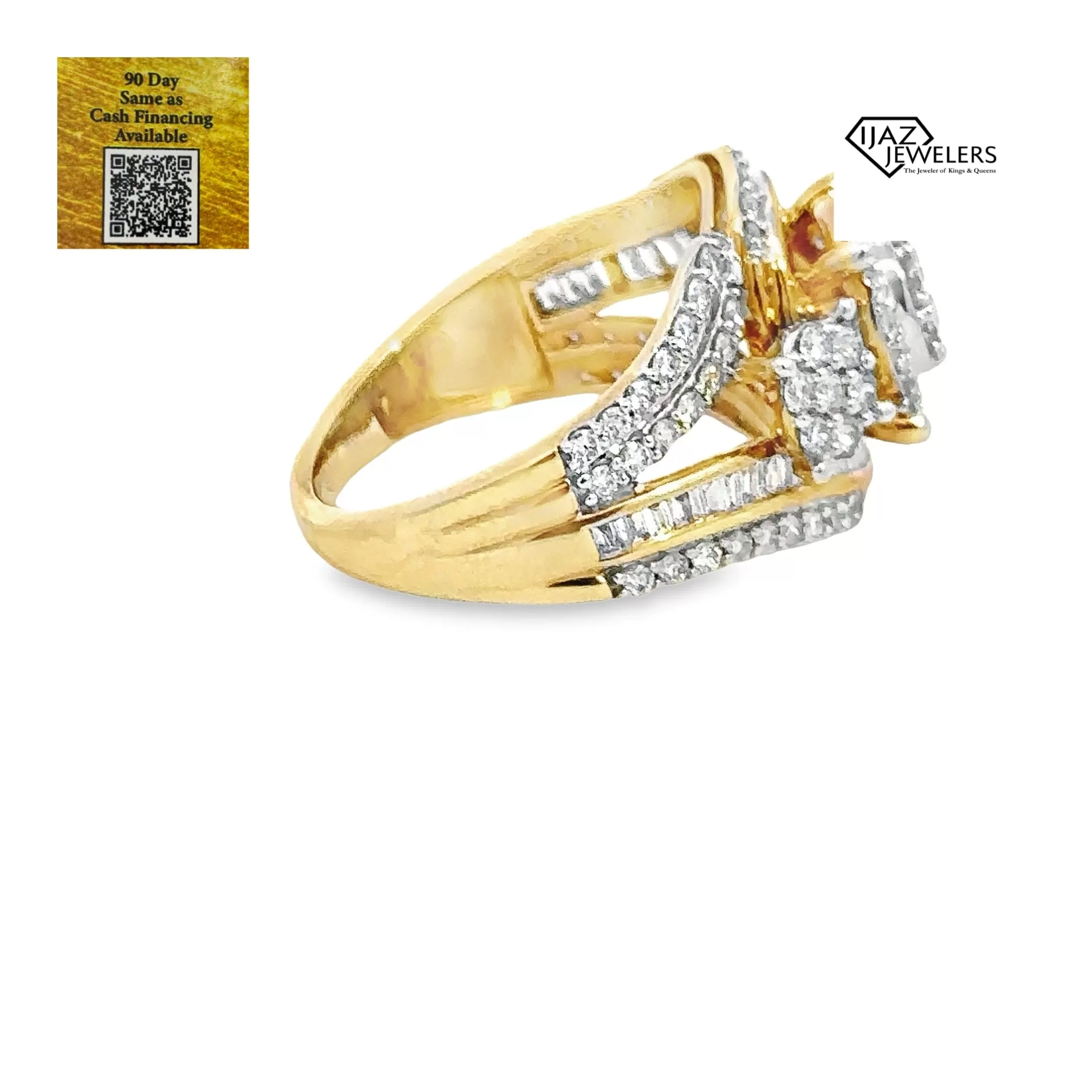 10K Gold 1.45 CTW Diamond Ladies Ring