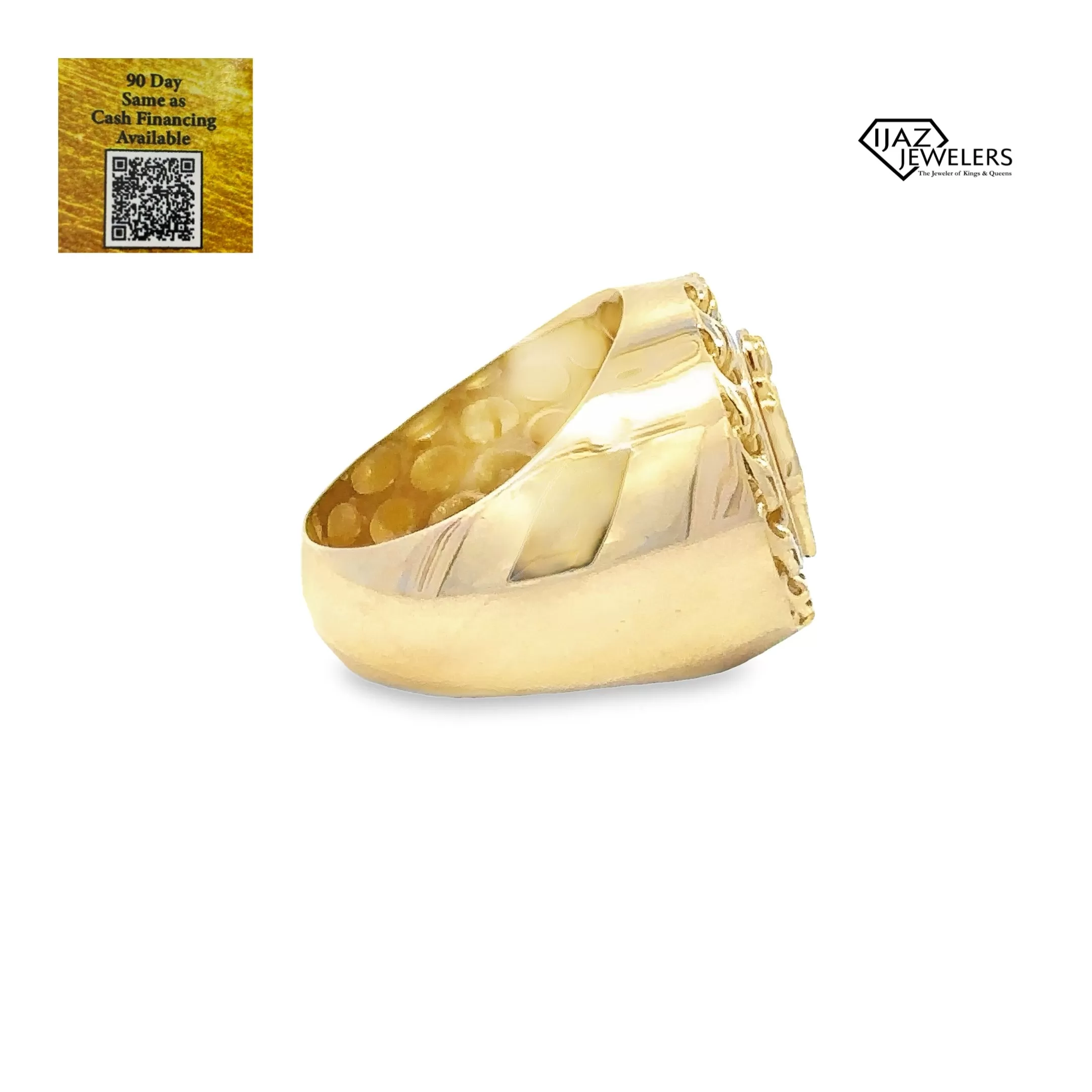 10K Gold St Jude Ring