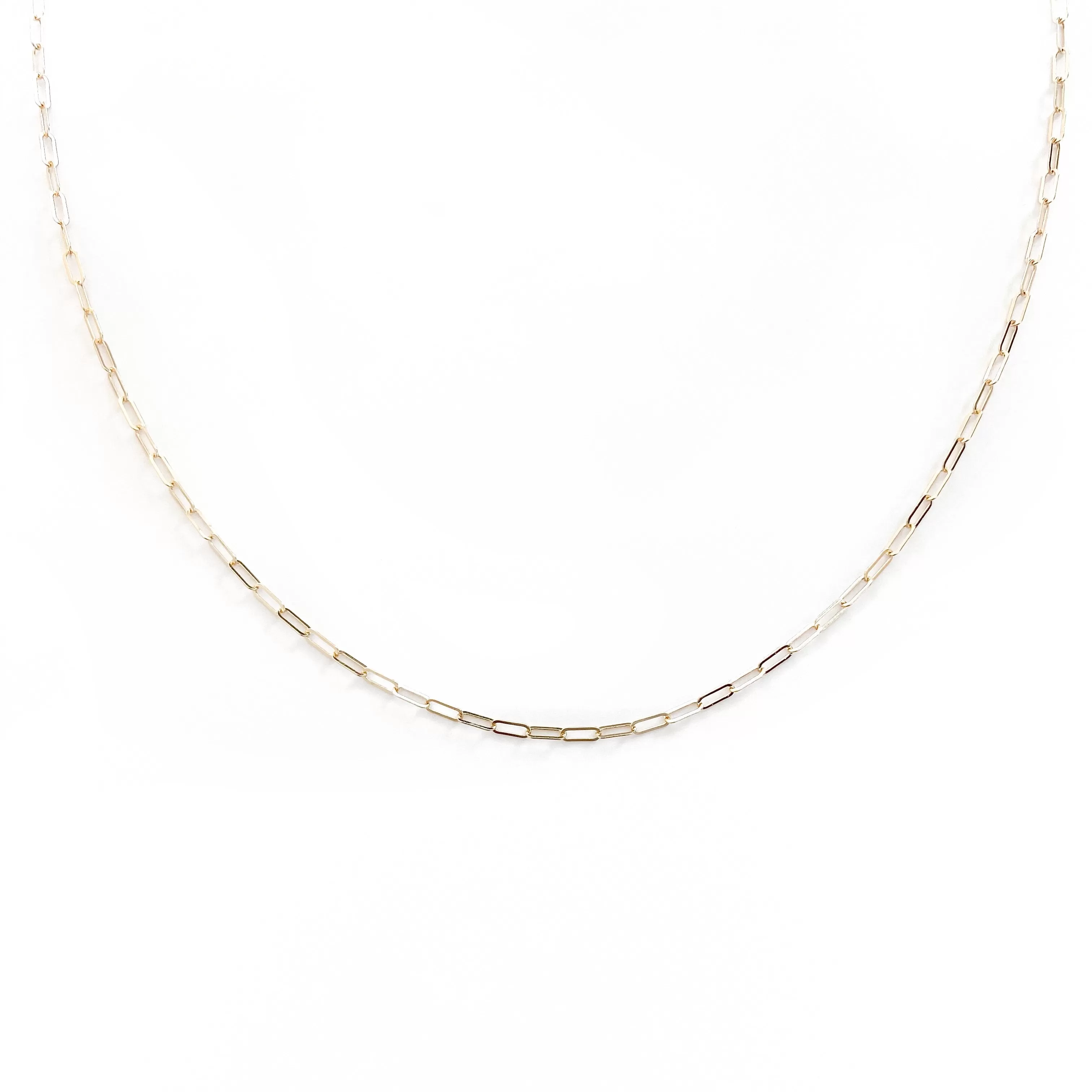 14K Eze Link Layering Necklace