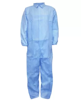 (25/Case) SunGard Flame Retardant Disposable Coveralls with Elastic Wrists & Ankles