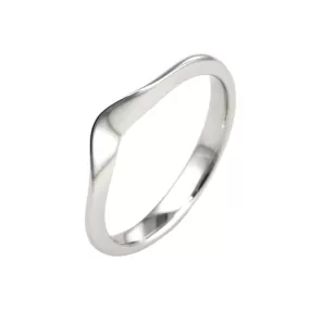 2mm Shaped Wedding Band