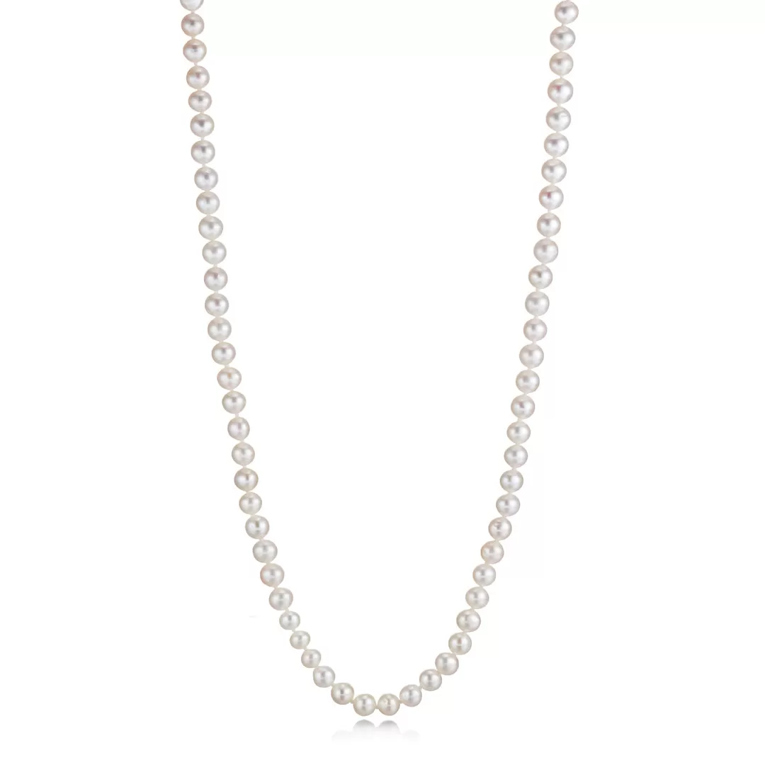 6mm Pearl Rope Necklace