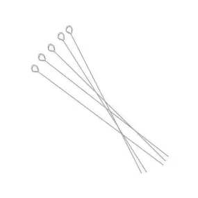 .925 Sterling Silver 24ga. Eye Pin - 2 (10 Pack)