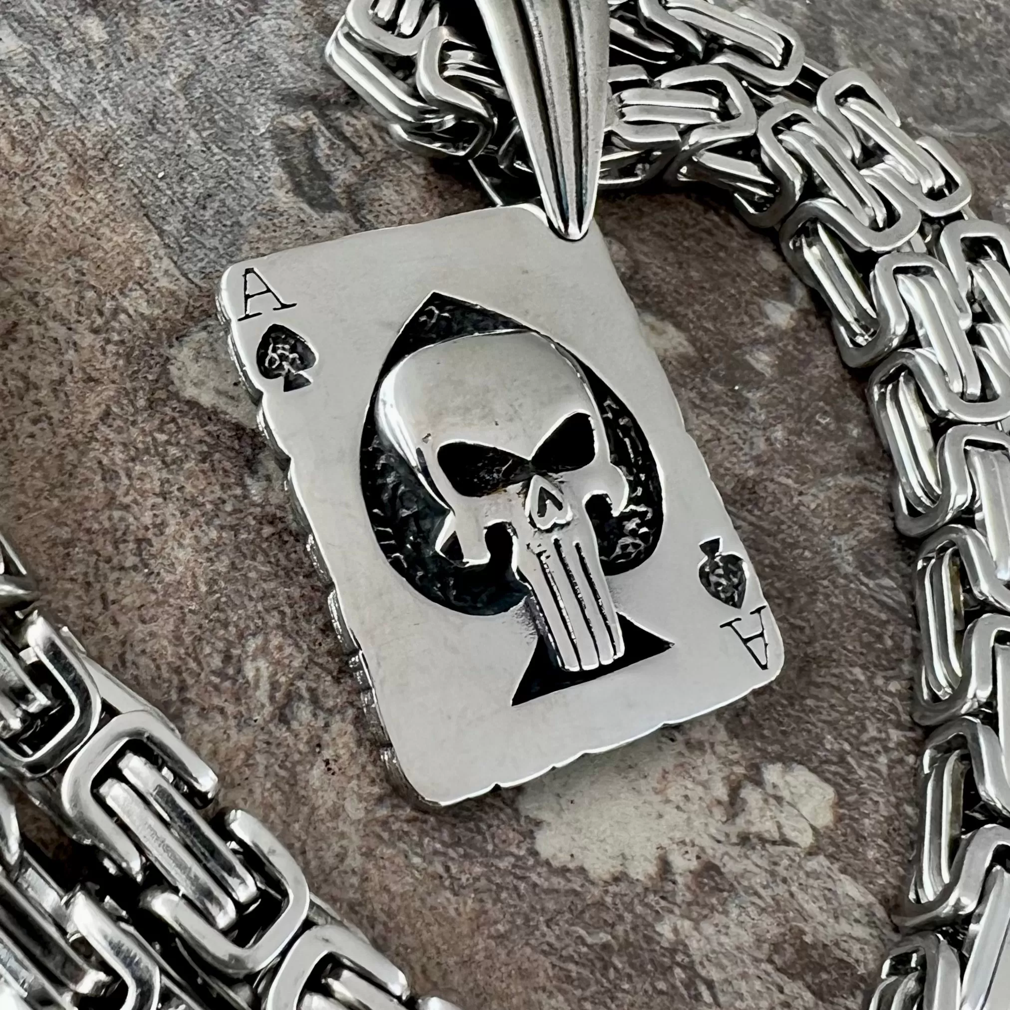 Ace of Spades Pendant - Necklace (279)