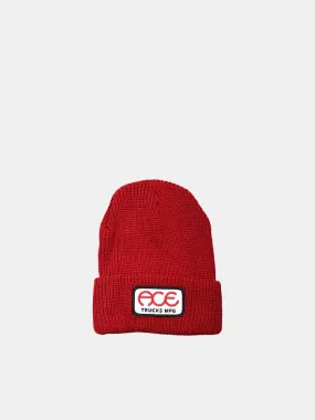 Ace Rings Beanie - Red