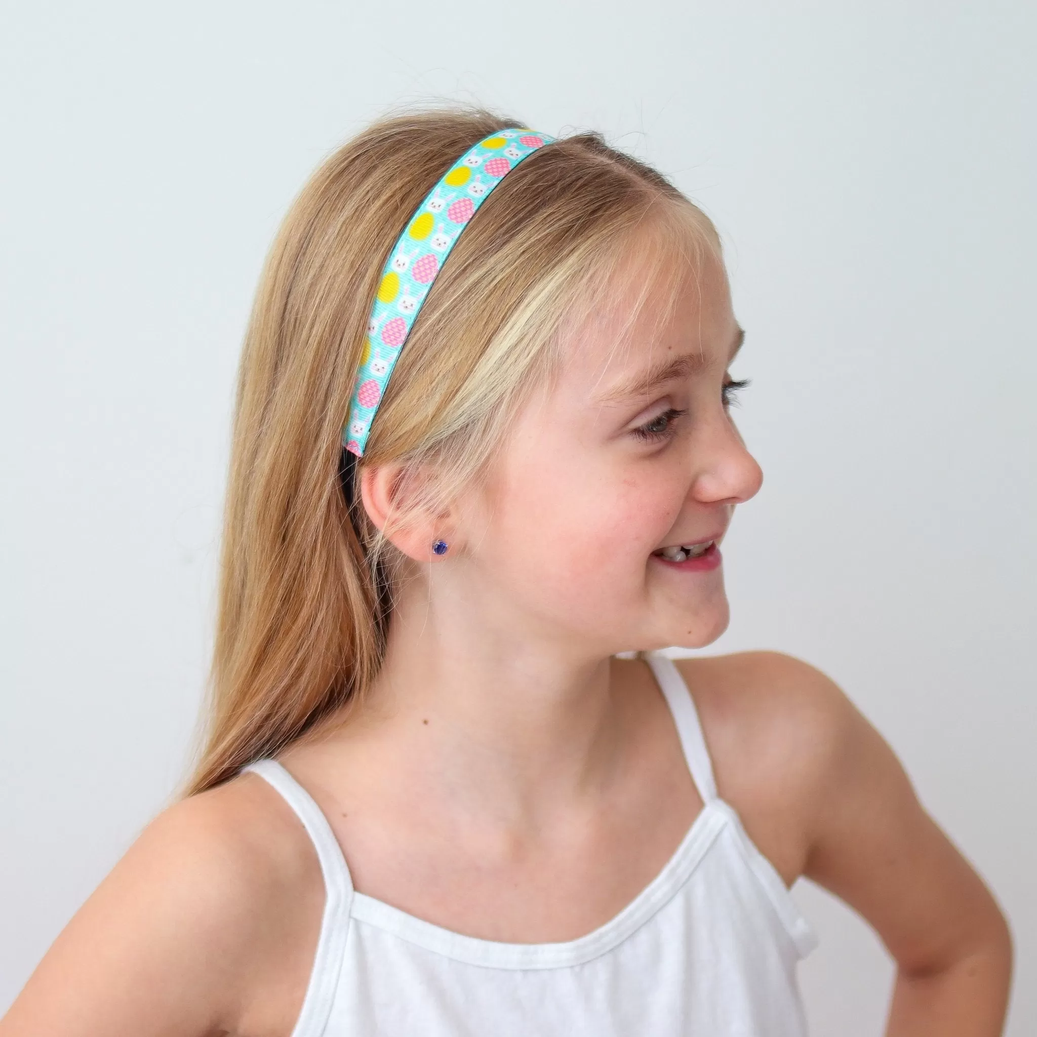 Adjustable No Slip Easter Headbands - 4 Pack