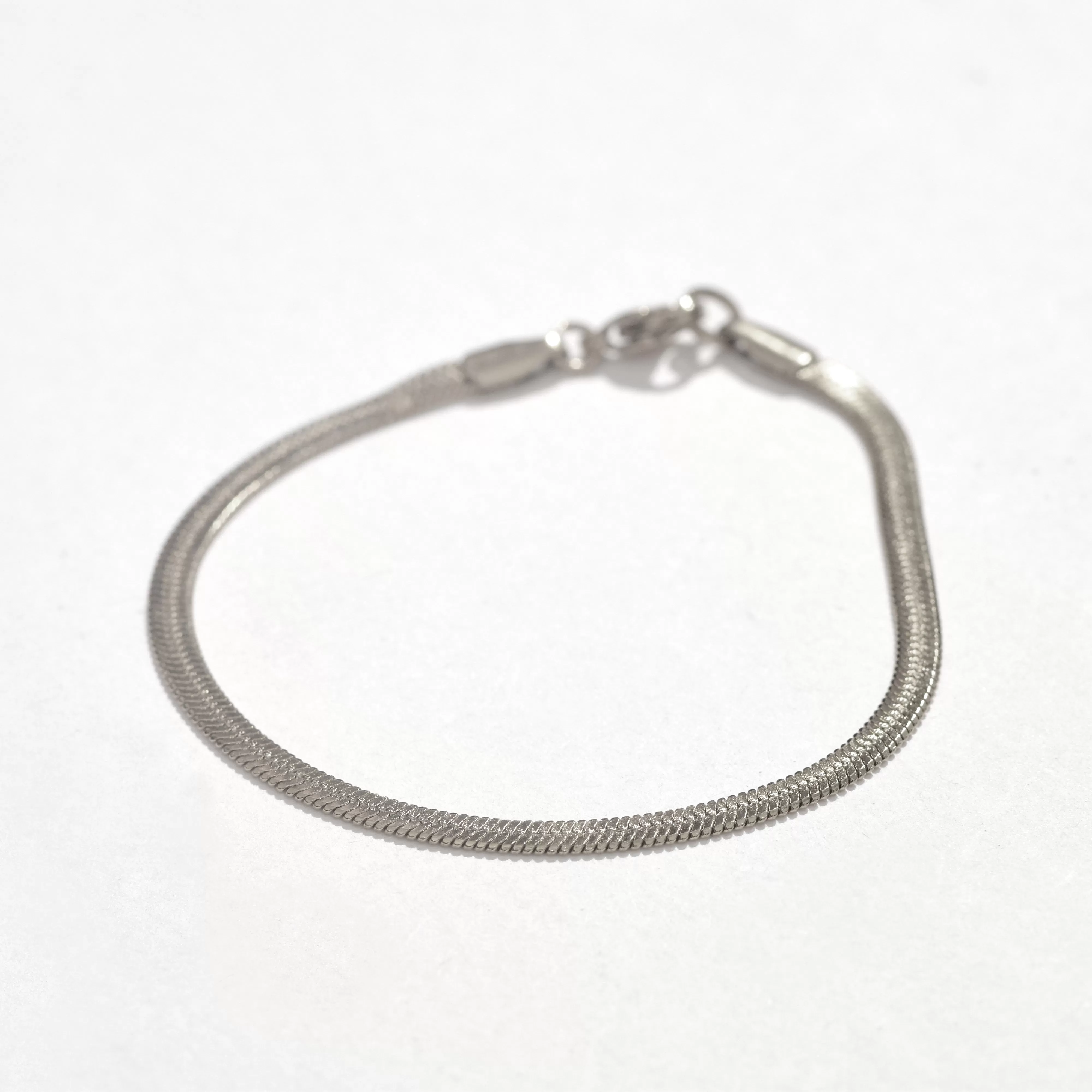 Ally 4MM Anklet | Silver