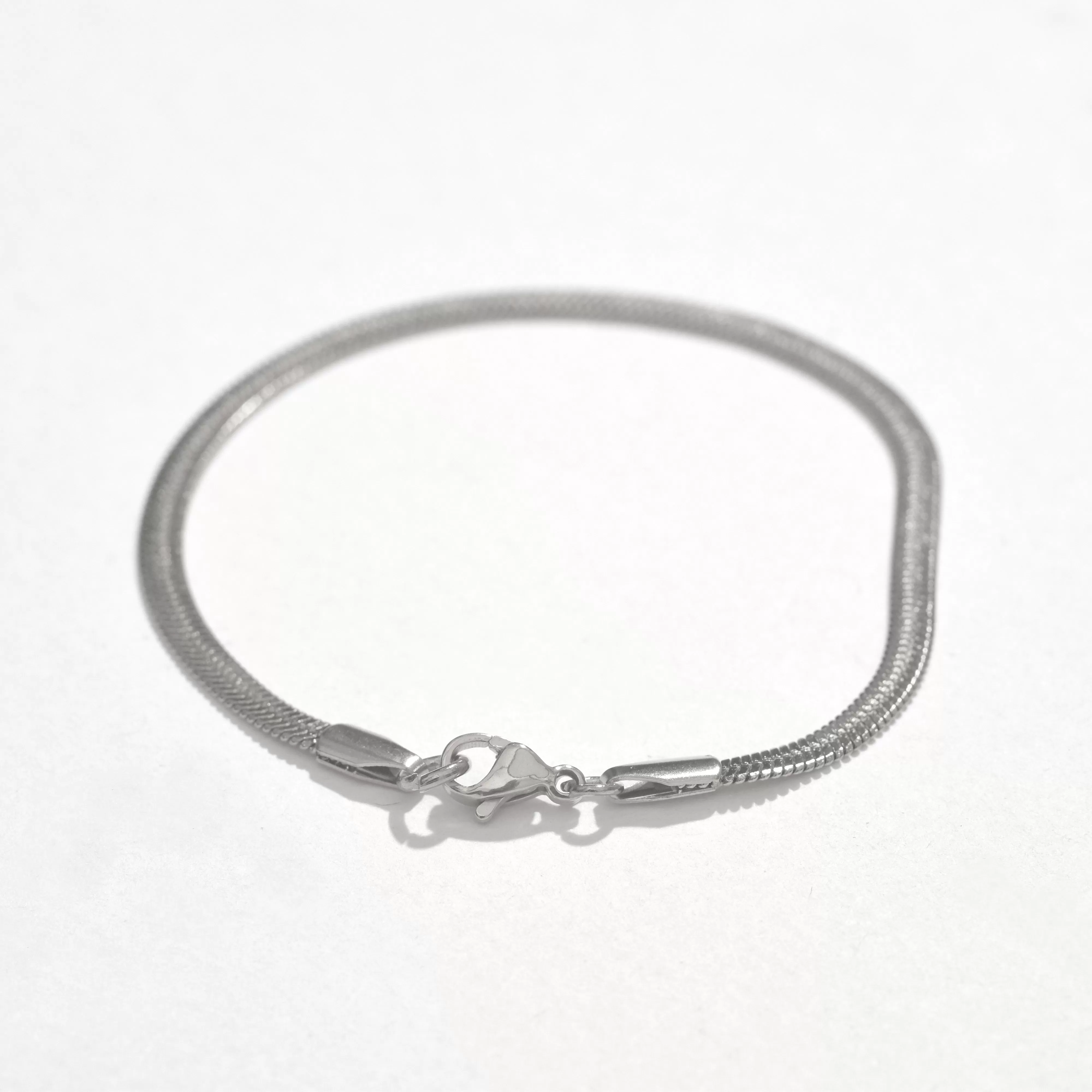 Ally 4MM Anklet | Silver