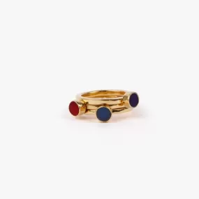 Anga Multicolor Stacking Rings