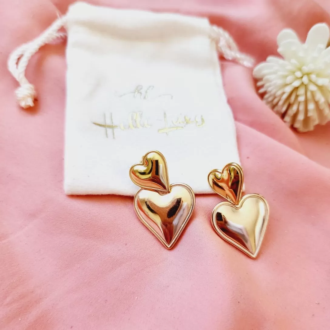 Anuket Heart Earrings