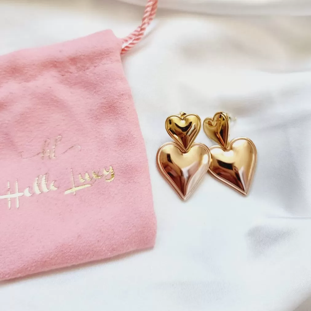 Anuket Heart Earrings