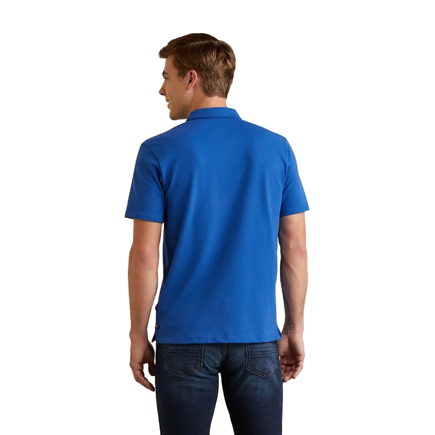 Ariat Mens Medal Polo Cobalt