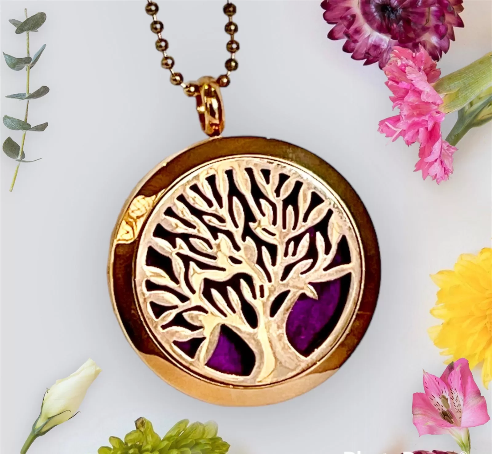 Aromatherapy Locket Pendants