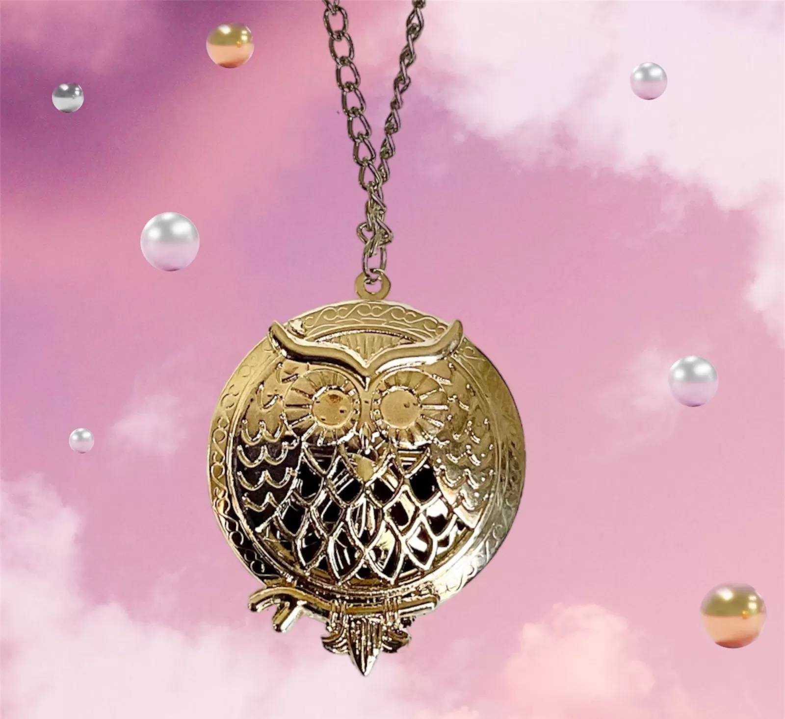 Aromatherapy Locket Pendants