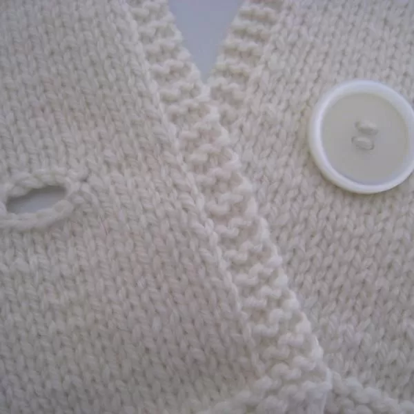 Baby Button Scarf