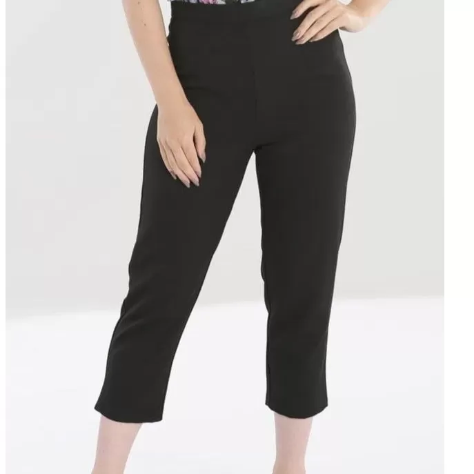 Black Capri Trousers