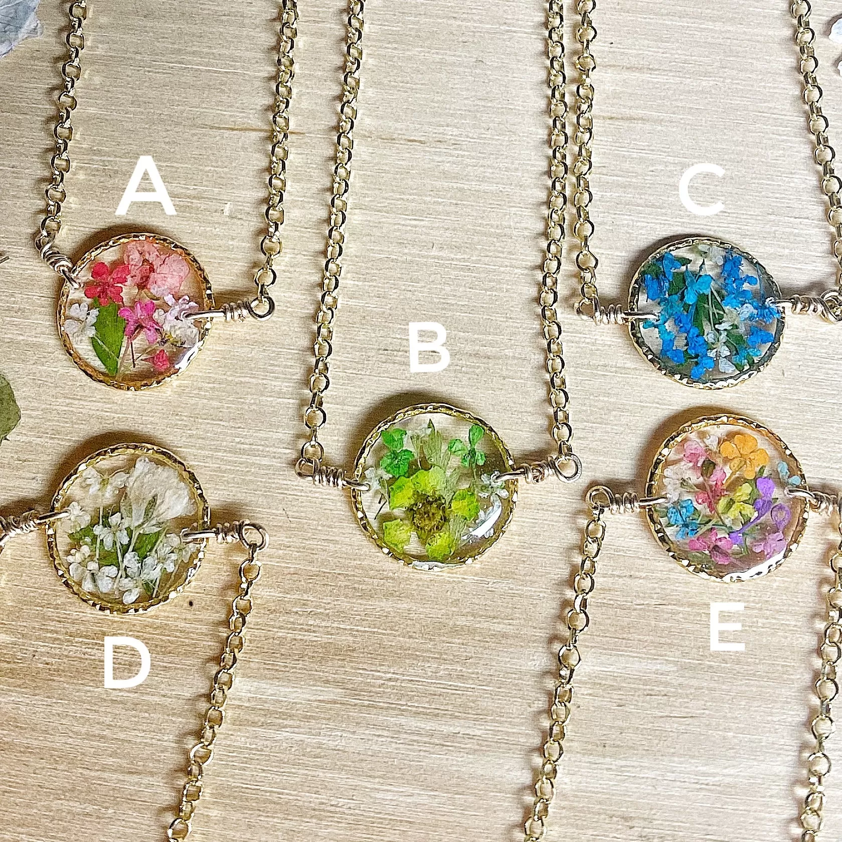 Botanical Garden Necklaces - BG77