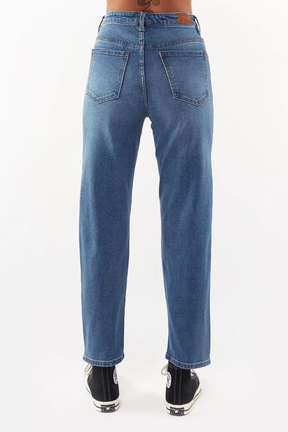 Cali Straight Blue Denim Jean