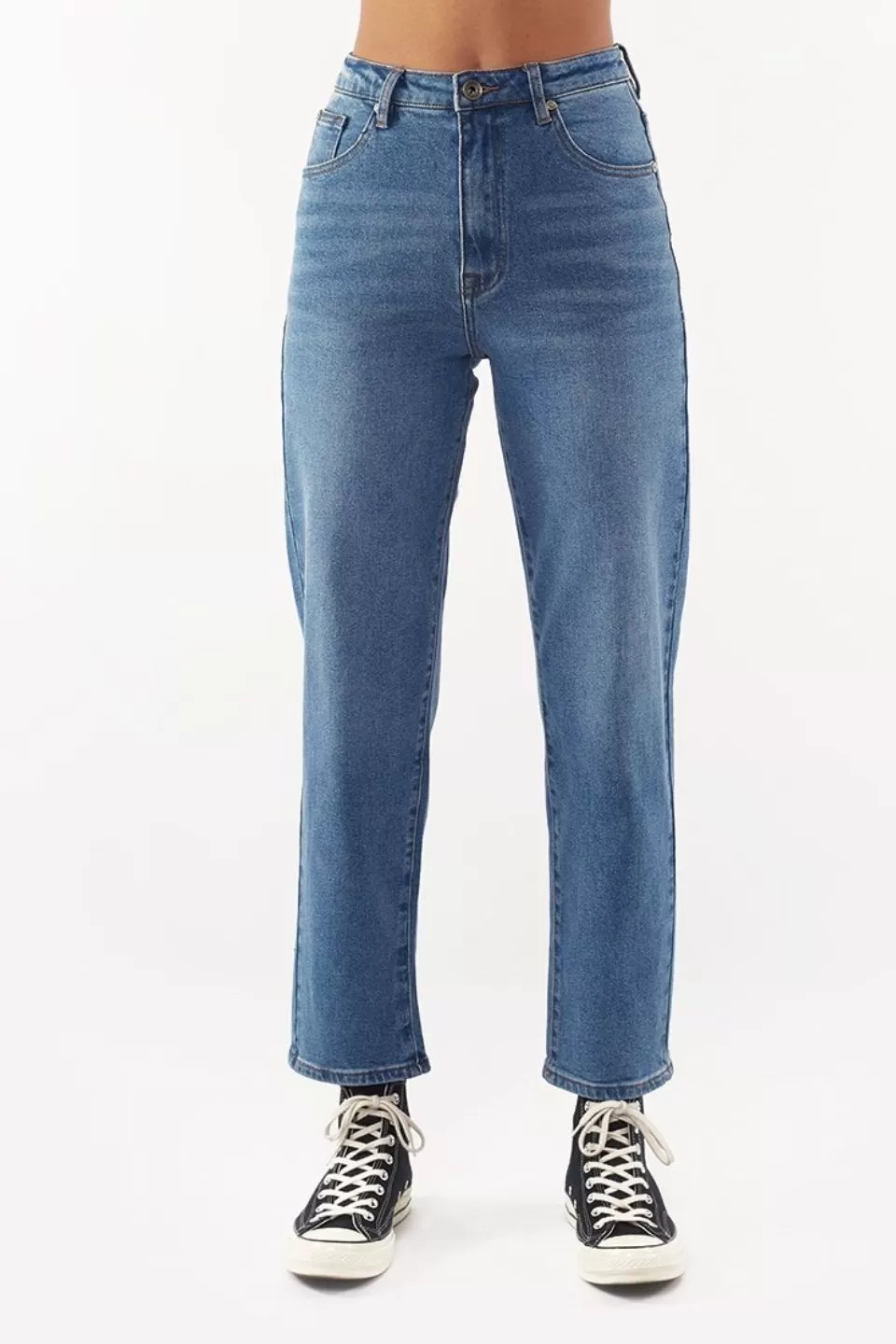 Cali Straight Blue Denim Jean