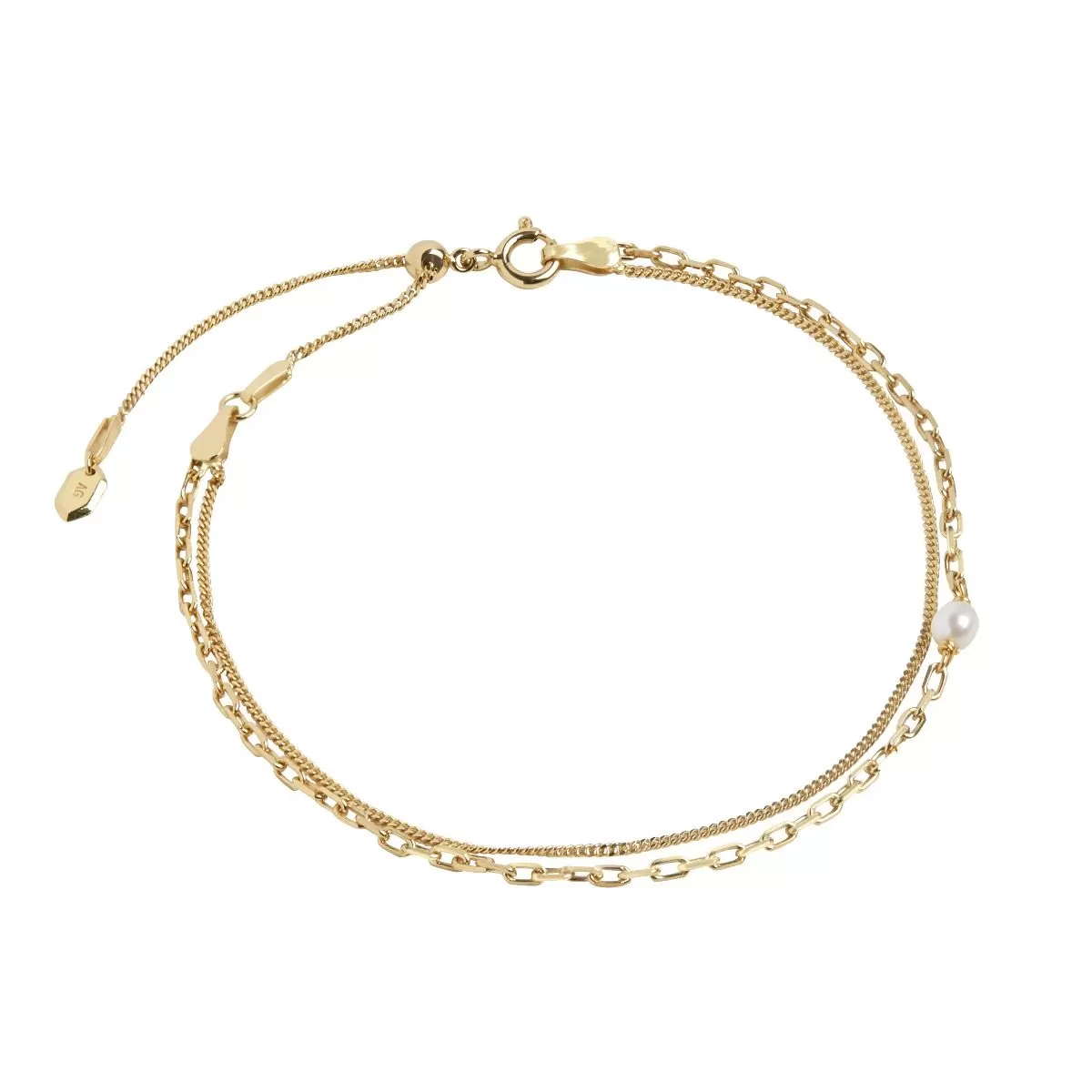 Cantare Anklet, Gold