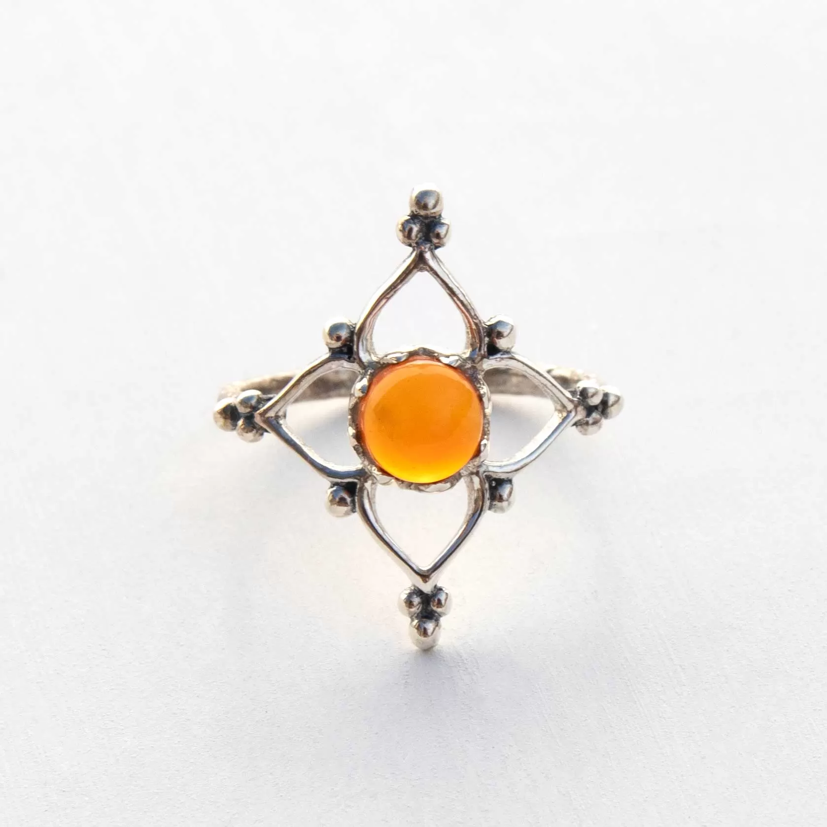 Carnelian - Rings, Sterling Silver