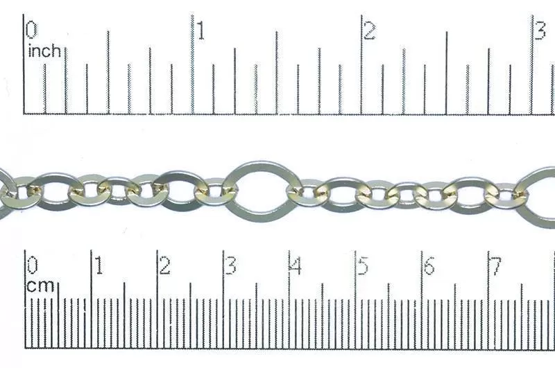 CH2120, Fancy Cable Chain - Per Inch