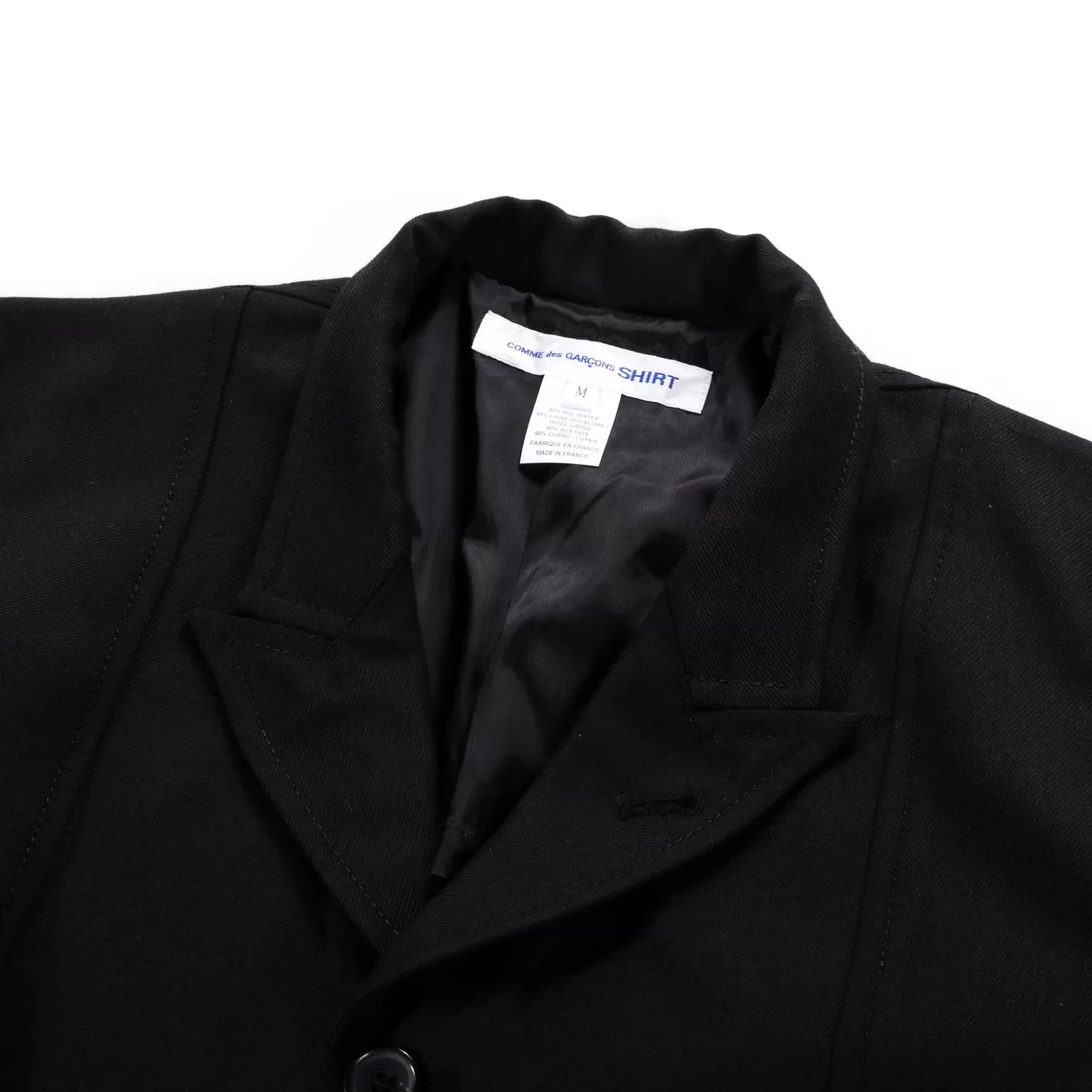 COMME DES GARCONS SHIRT J005 JACKET BLACK