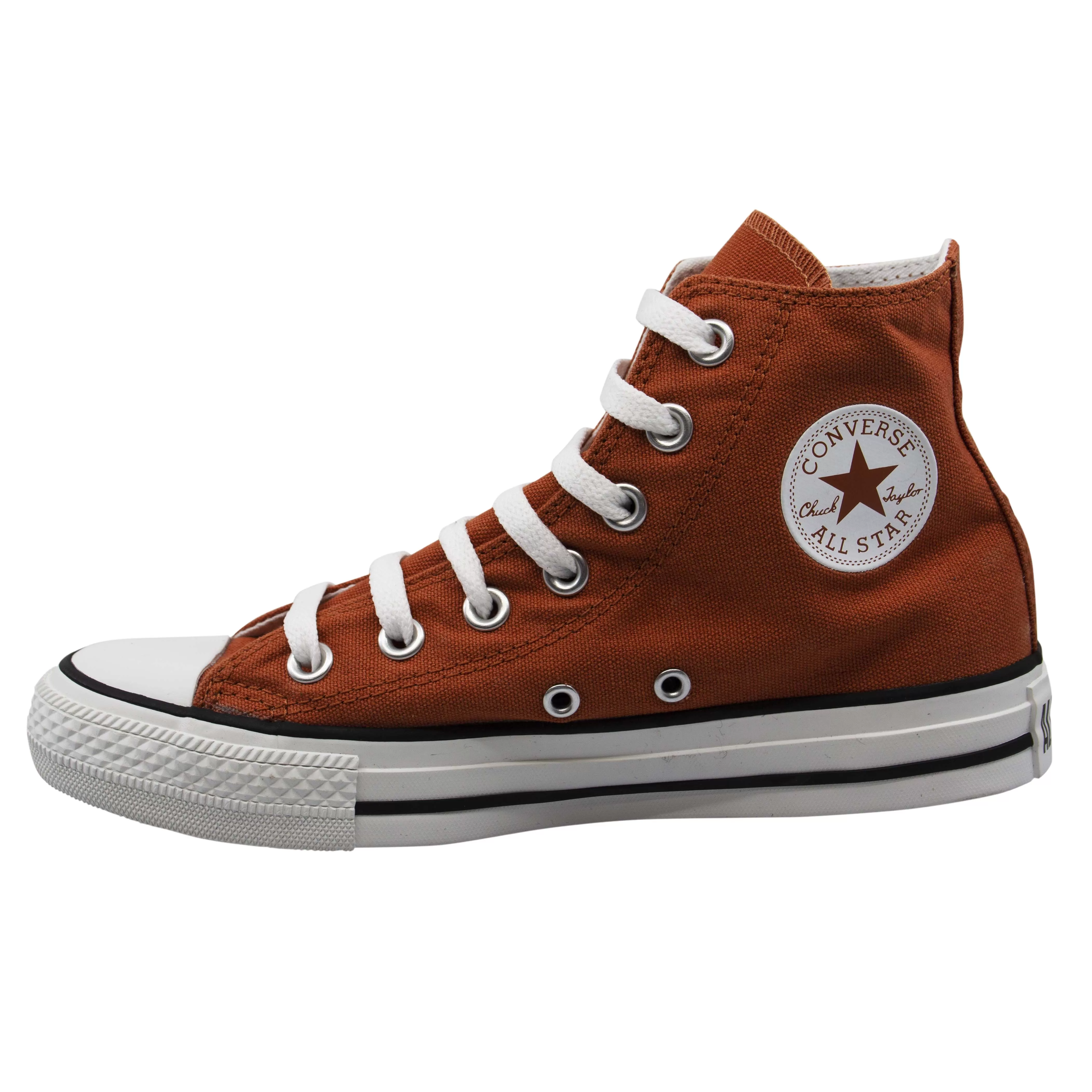 Converse Chuck Taylor Spec Hi Rust Lace Up Plimsolls Unisex Trainers 117400