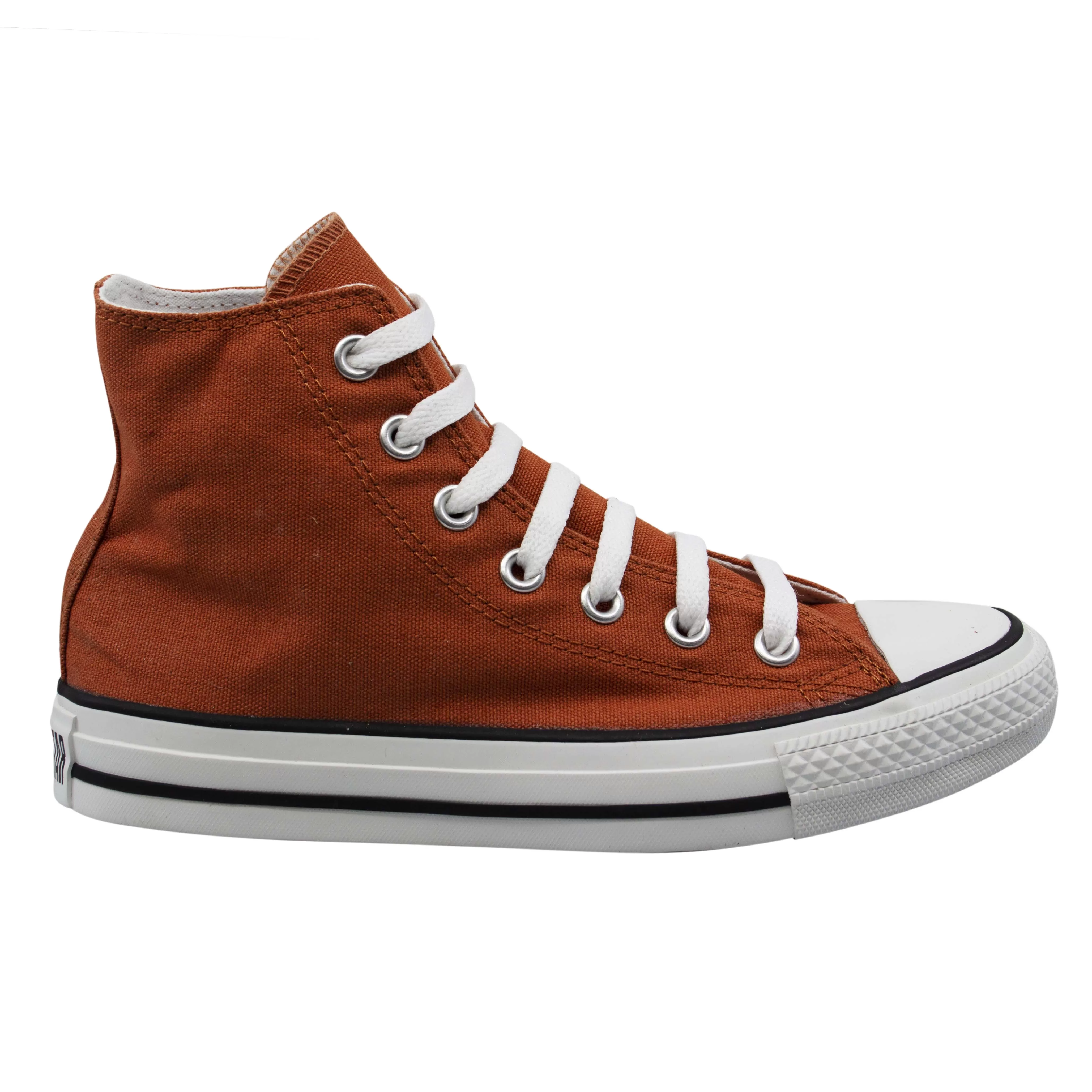 Converse Chuck Taylor Spec Hi Rust Lace Up Plimsolls Unisex Trainers 117400