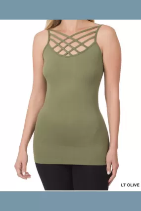 Cross Front Cami Tank