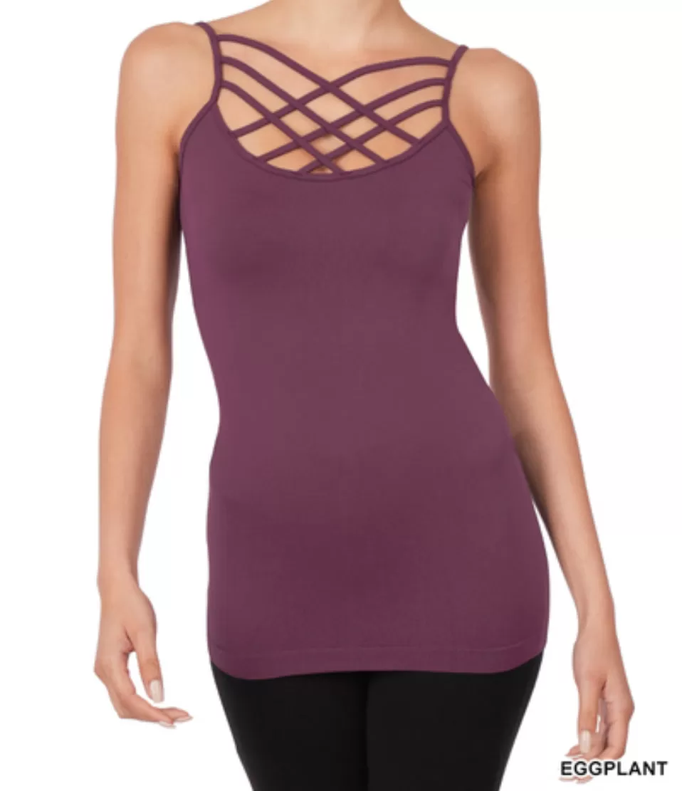 Cross Front Cami Tank