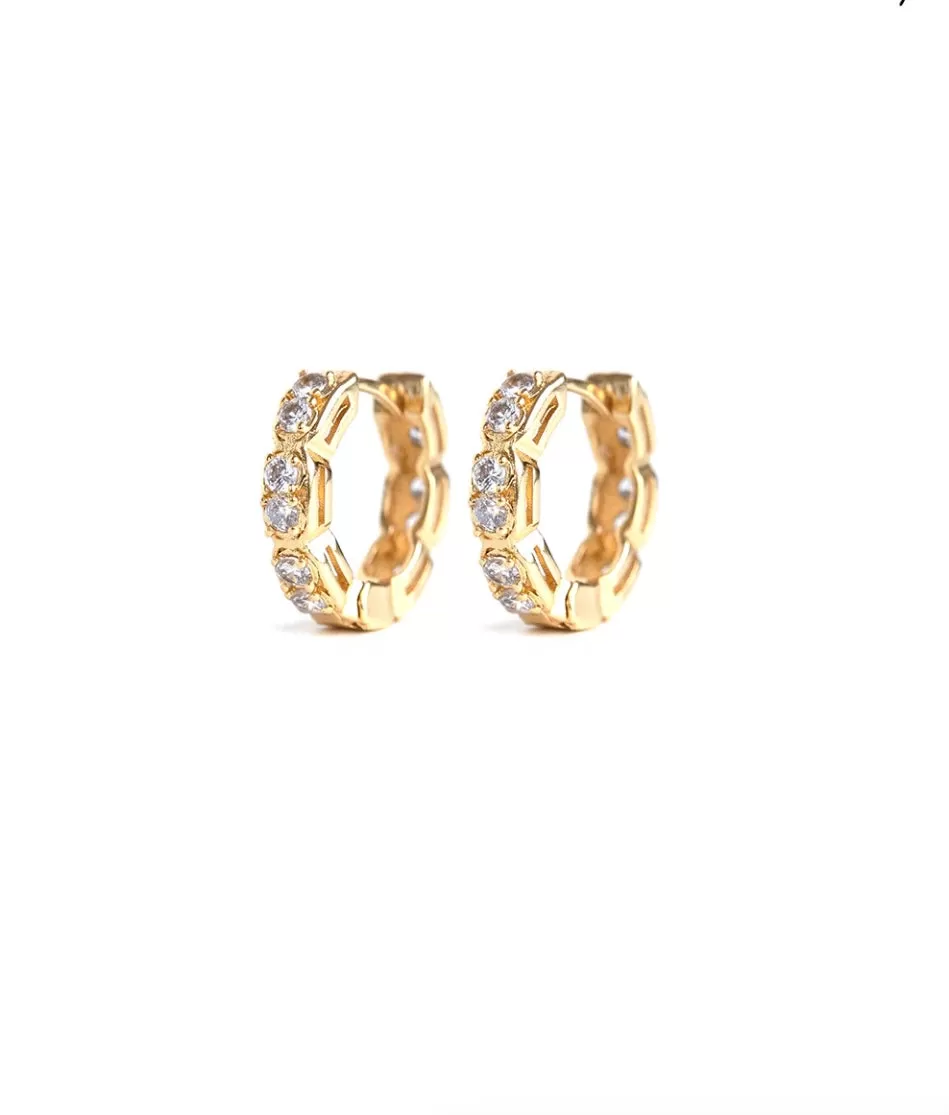 Cruz Gold Earrings