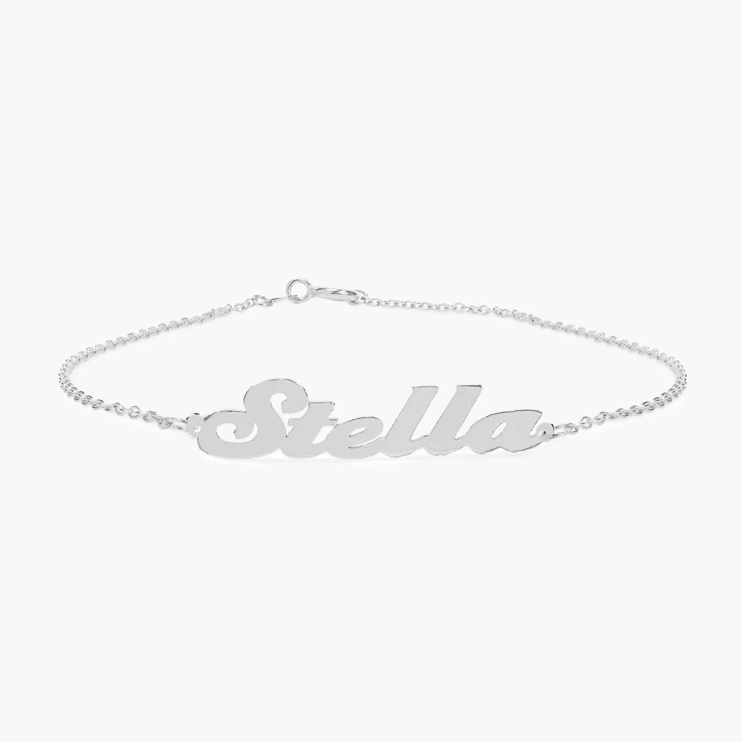 'Di Moda' Name Anklet