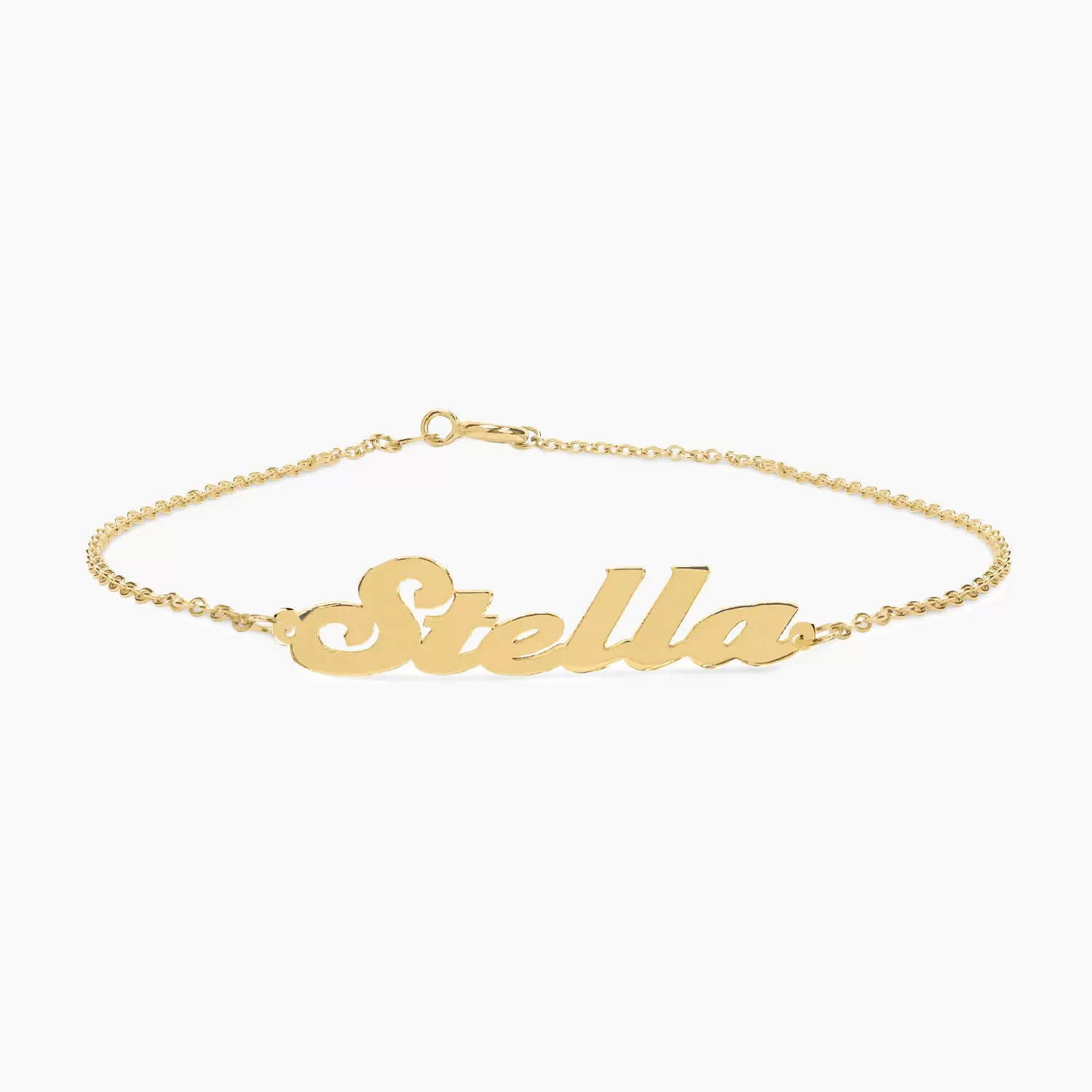 'Di Moda' Name Anklet