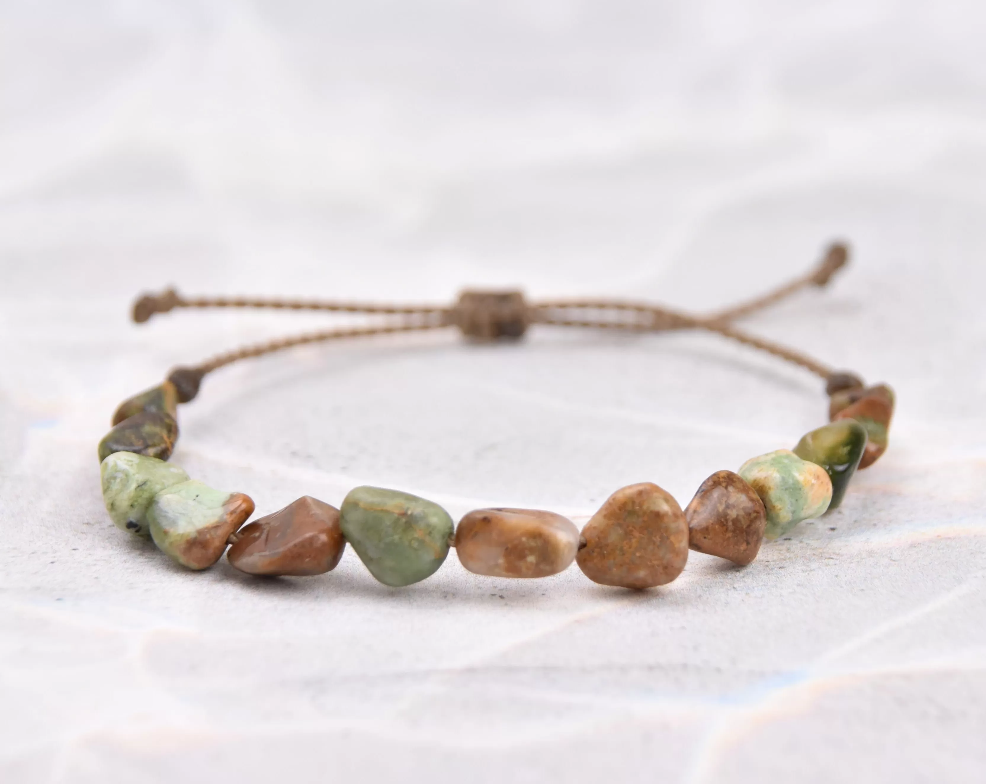 Earth Tones - Pebble Bracelets