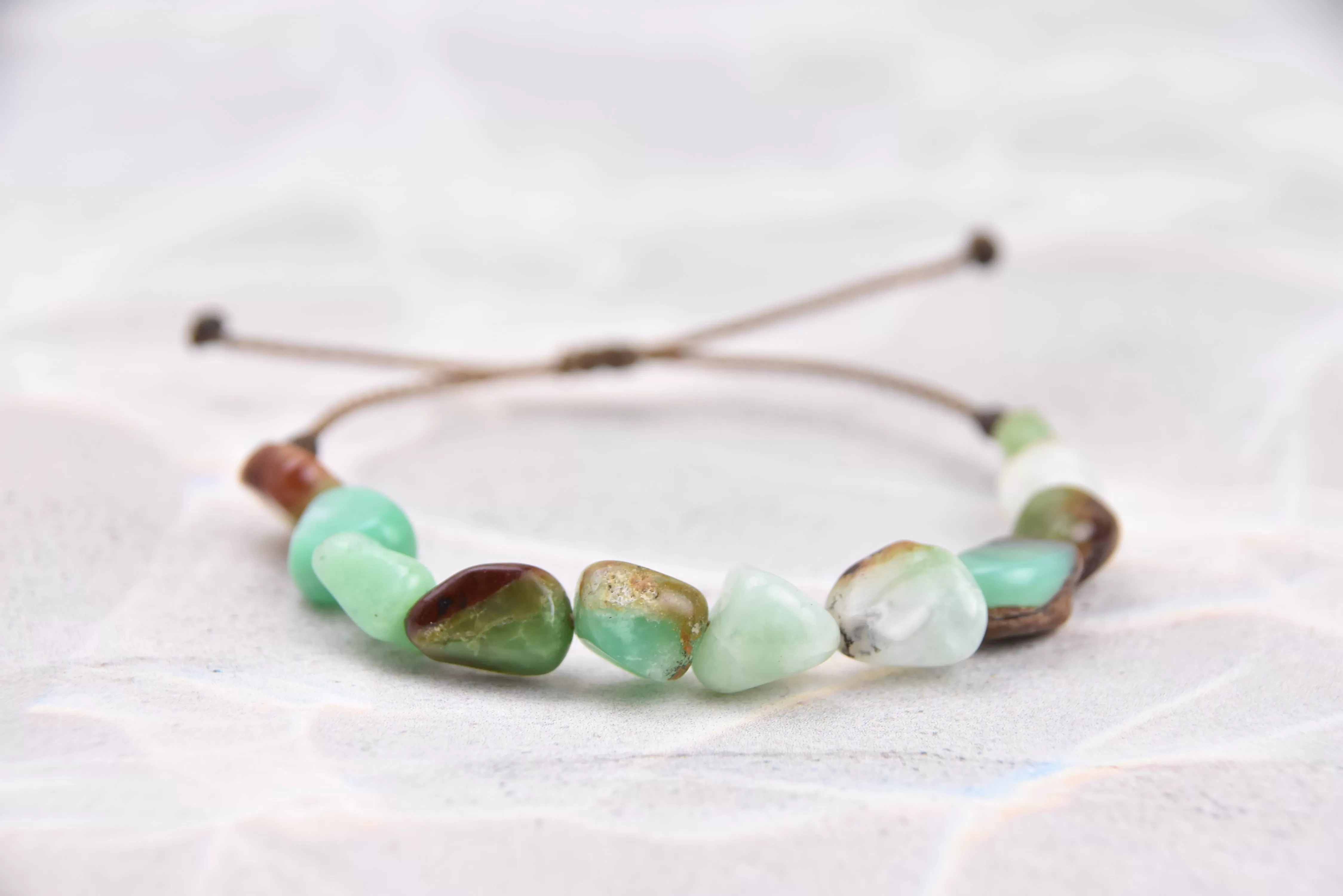 Earth Tones - Pebble Bracelets