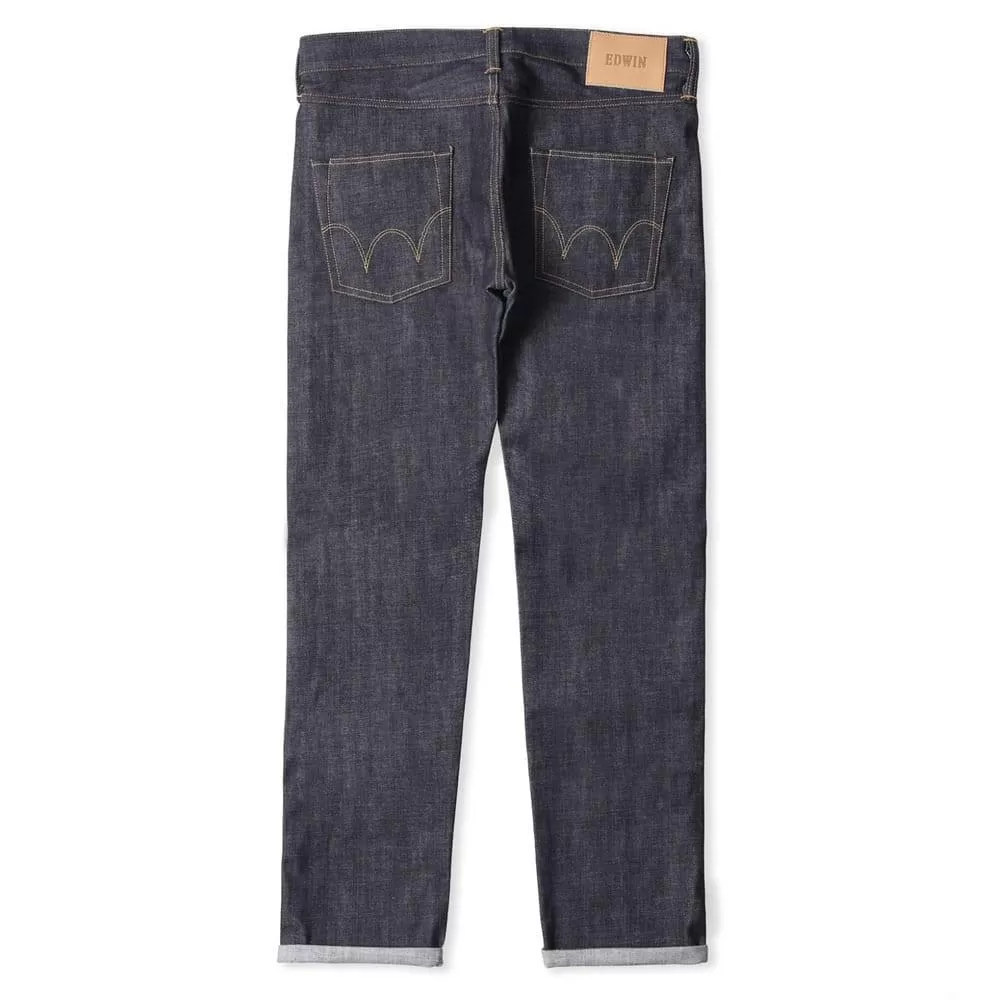 Edwin ED-55 Jeans Red Listed Selvage 14 oz Unwashed