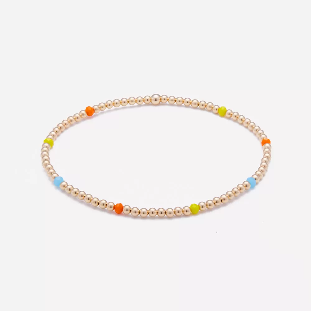 ELSA RAINBOW ANKLET 3MM