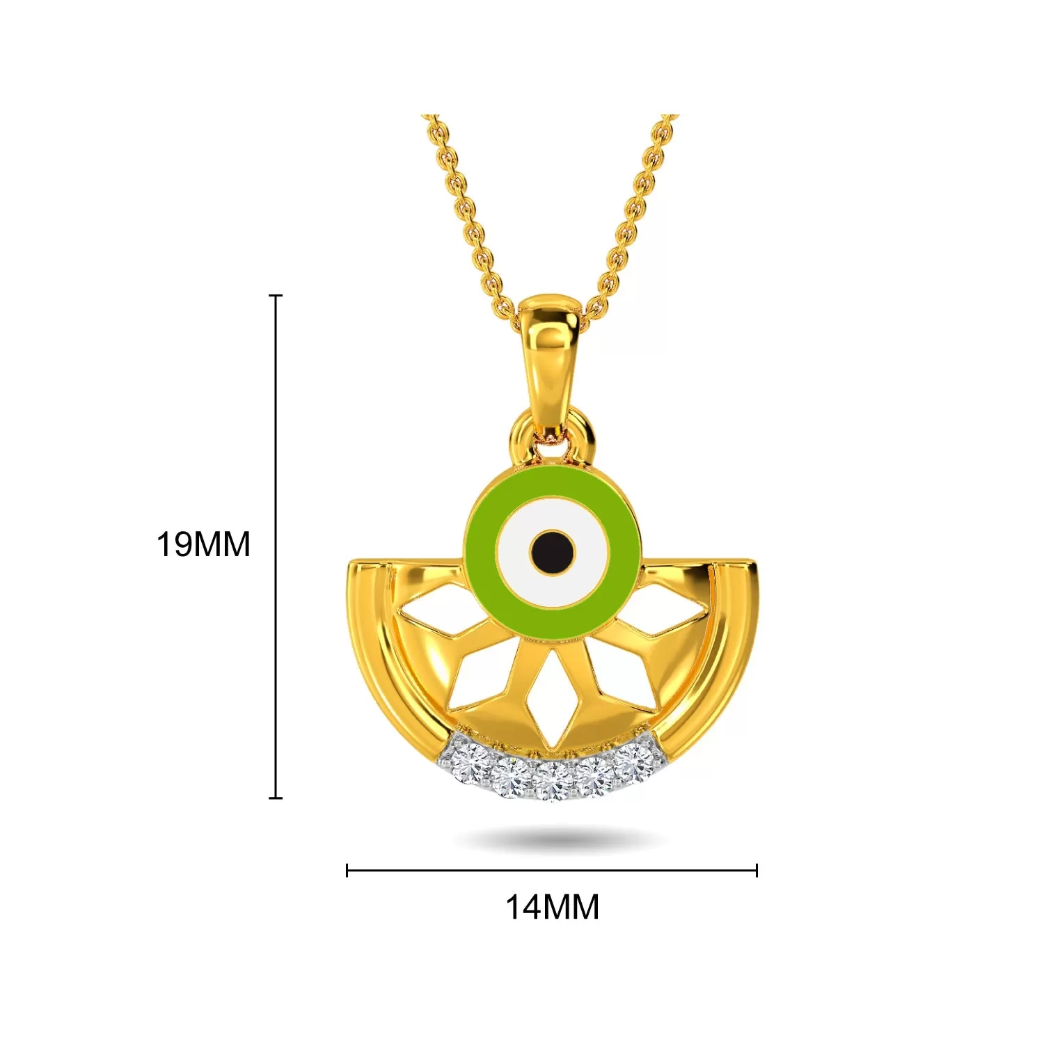 Elvan Evil Eye Pendant Set