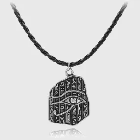 Eye of Horus Tablet Amulet Necklace