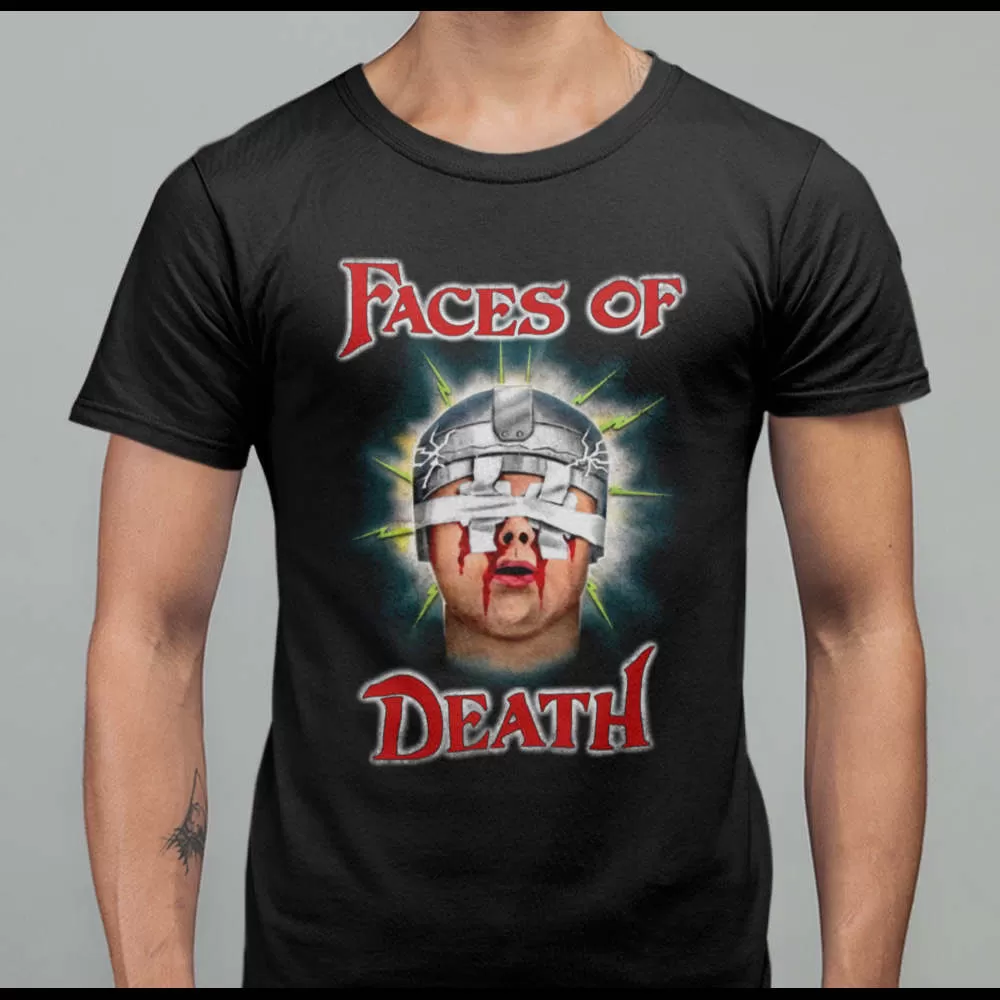 Faces Of Death - Blinded T-Shirt Double Sided