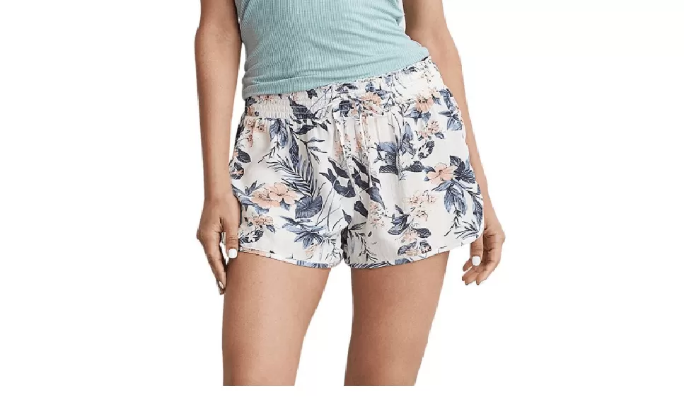 Floral Print High Waist Shorts