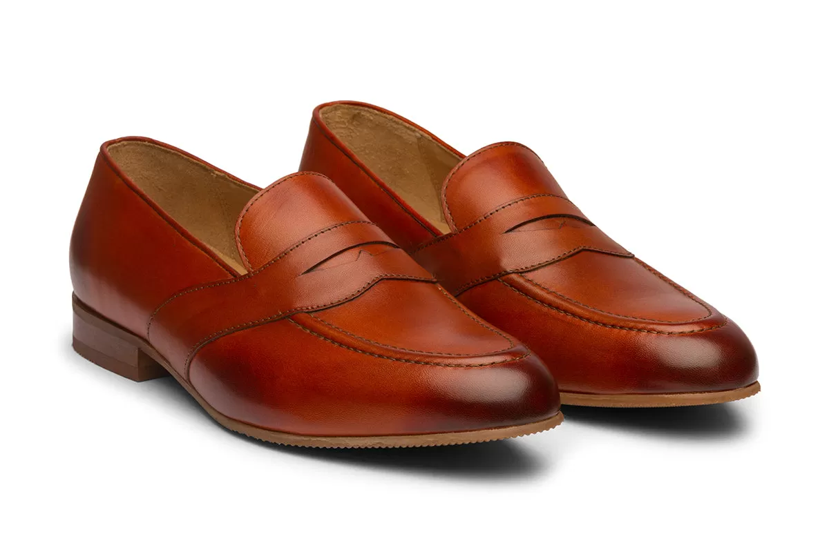 Full Saddle Penny loafer/LT