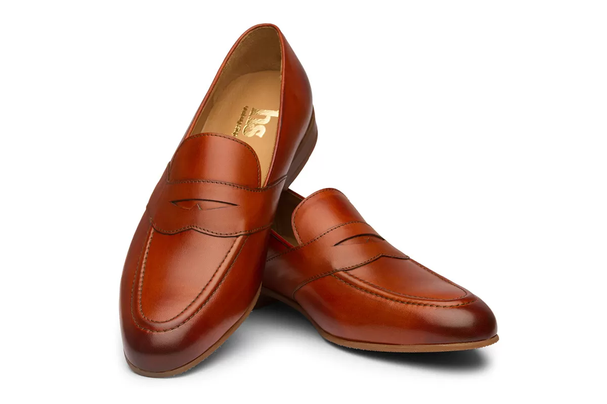 Full Saddle Penny loafer/LT