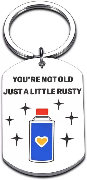 Funny Keychain for Dads Hilarious