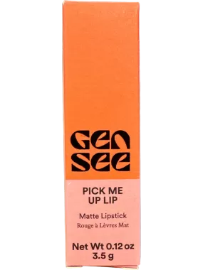 GEN SEE Pick Me Up Lip Matte Lipstick Rouge Selma